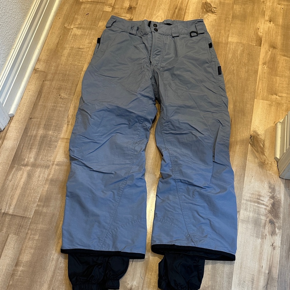 Women’s Gray Cargo Snow Pants